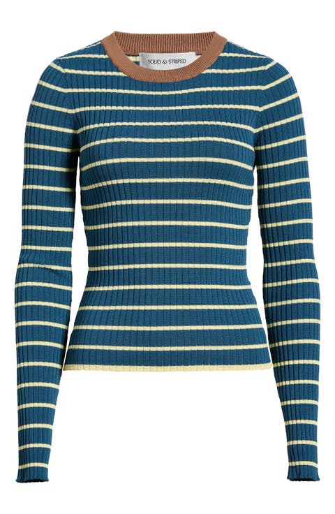The Dora Long Sleeve Ribbed Top