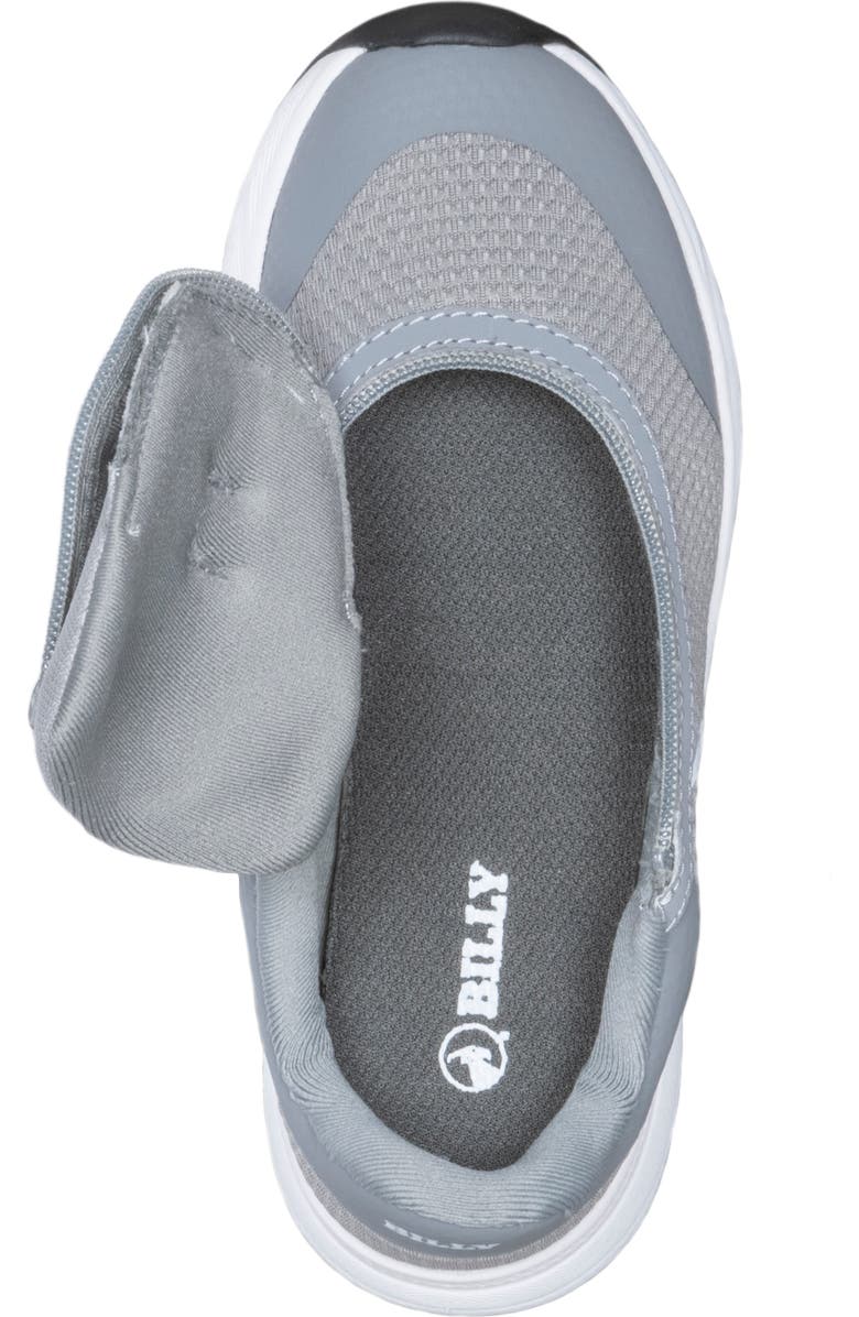 BILLY Footwear Kids' Billy Sport Inclusion One Sneaker, Alternate, color, Cool Grey