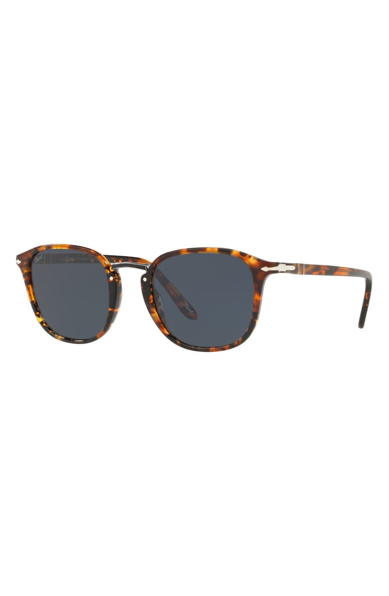 Persol 53mm Round Sunglasses, Alternate, color,