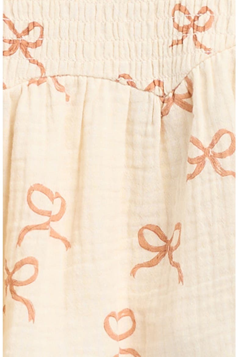 Sophia Cotton Top & Bloomers Set, Alternate, color, NATURAL