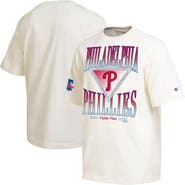 Champion Men's Champion Cream Philadelphia Phillies Traditions Two Locations T-Shirt