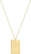 Set & Stones Goldie Initial Necklace