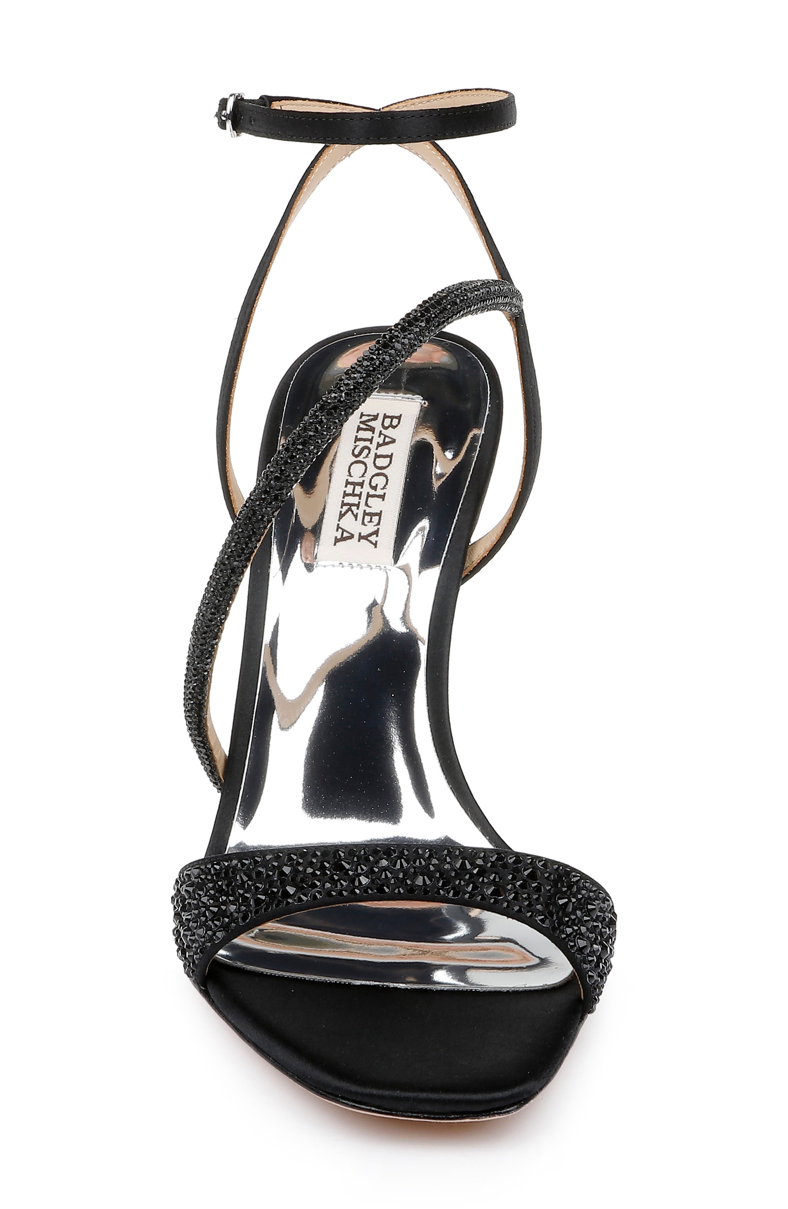 Badgley Mischka Collection Sally Embellished Sandal, Alternate, color, 