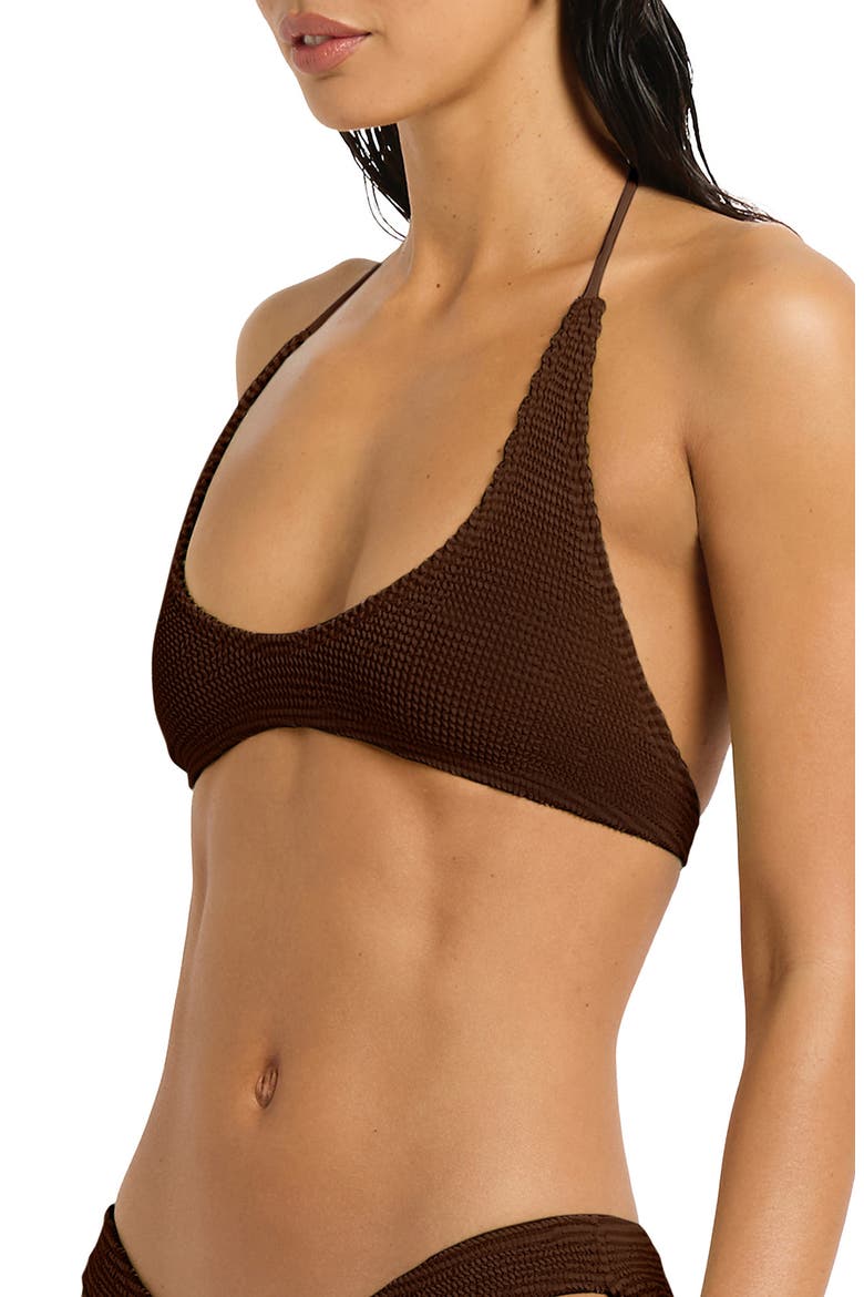 Astrid Crop Bikini Top, Alternate, color, CAROB
