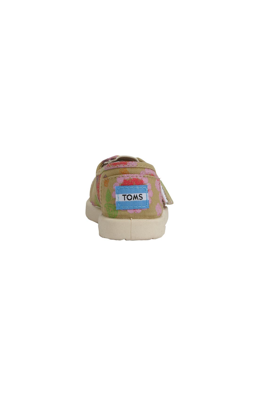 TOMS Disney, It's a Small World by TOMS 'Classic' Slip-On, Alternate, color, 