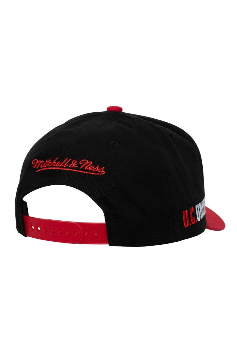Mitchell & Ness Men's Mitchell & Ness Cream D.C. United Brushed Off Pro Crown Snapback Hat, Alternate, color, 