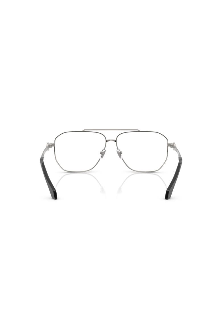 57mm Square optical glasses, Alternate, color, Grey