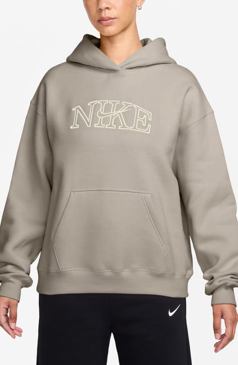 Sport Studio Oversized Logo Graphic Hoodie