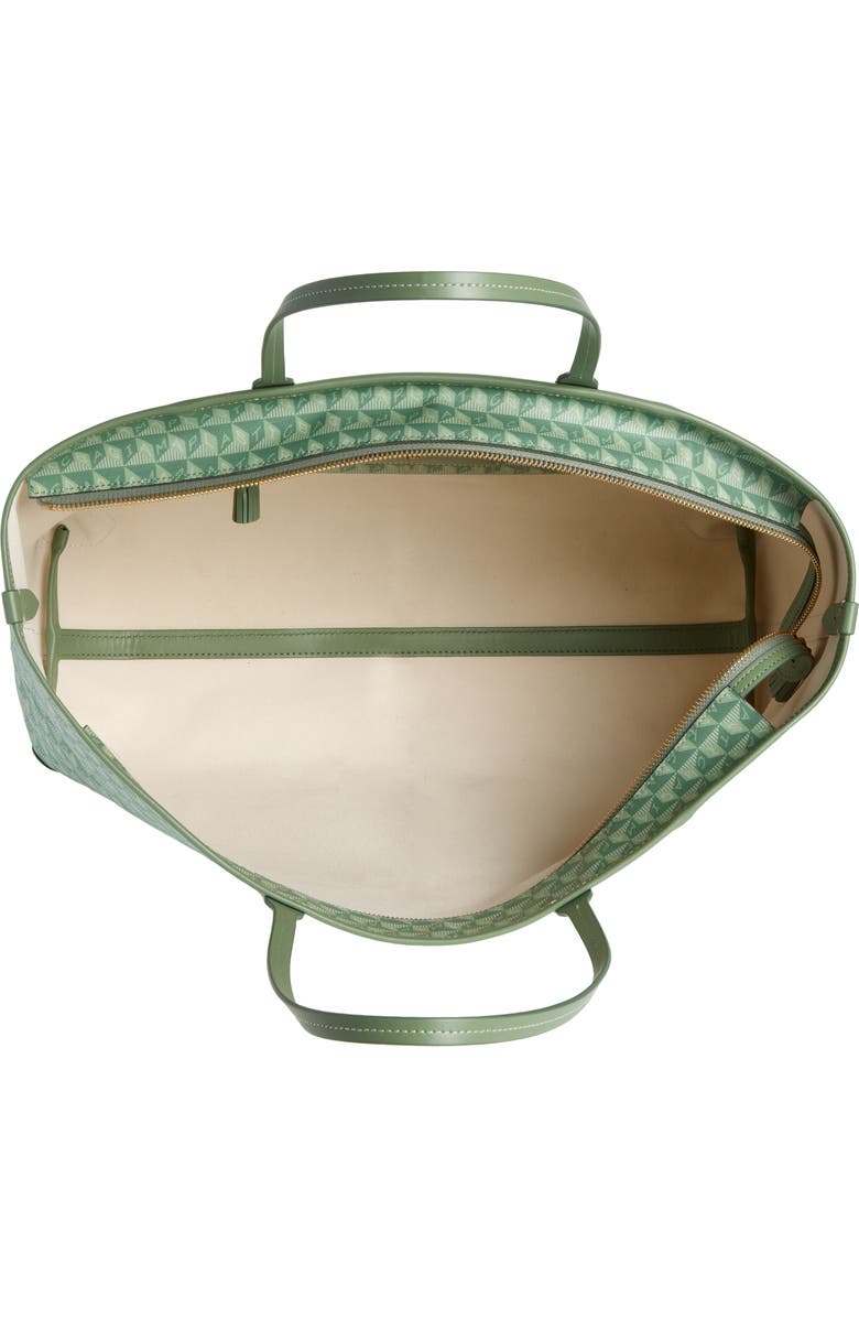 Anya Hindmarch I Am a Plastic Bag Wink Eyes Recycled Coated Canvas Tote, Alternate, color,