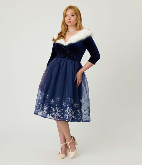 1950s Marceline Swing Dress