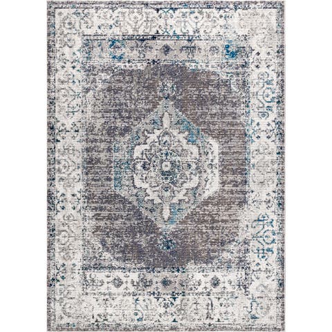 Ankara Vintage Medallion Area Rug