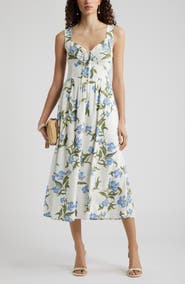 Chelsea28 Floral Midi Dress