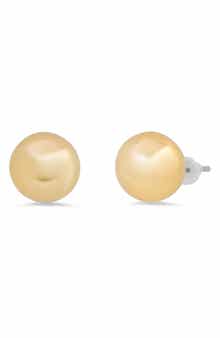 Stainless Steel Ball Stud Earrings