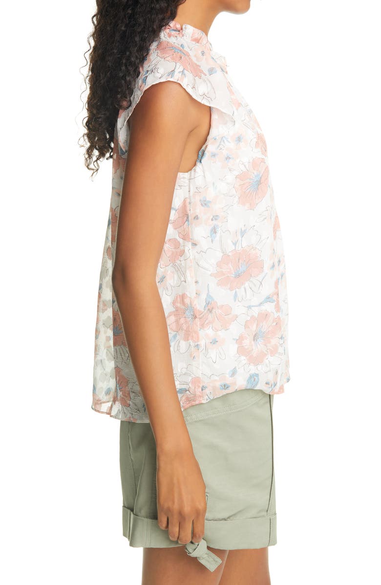 Rebecca Taylor Amelie Fleur Top, Alternate, color, 