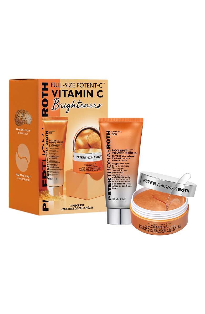 Peter Thomas Roth Full-Size Potent-C<sup>™</sup> Brighteners Set $105 Value, Main, color, 