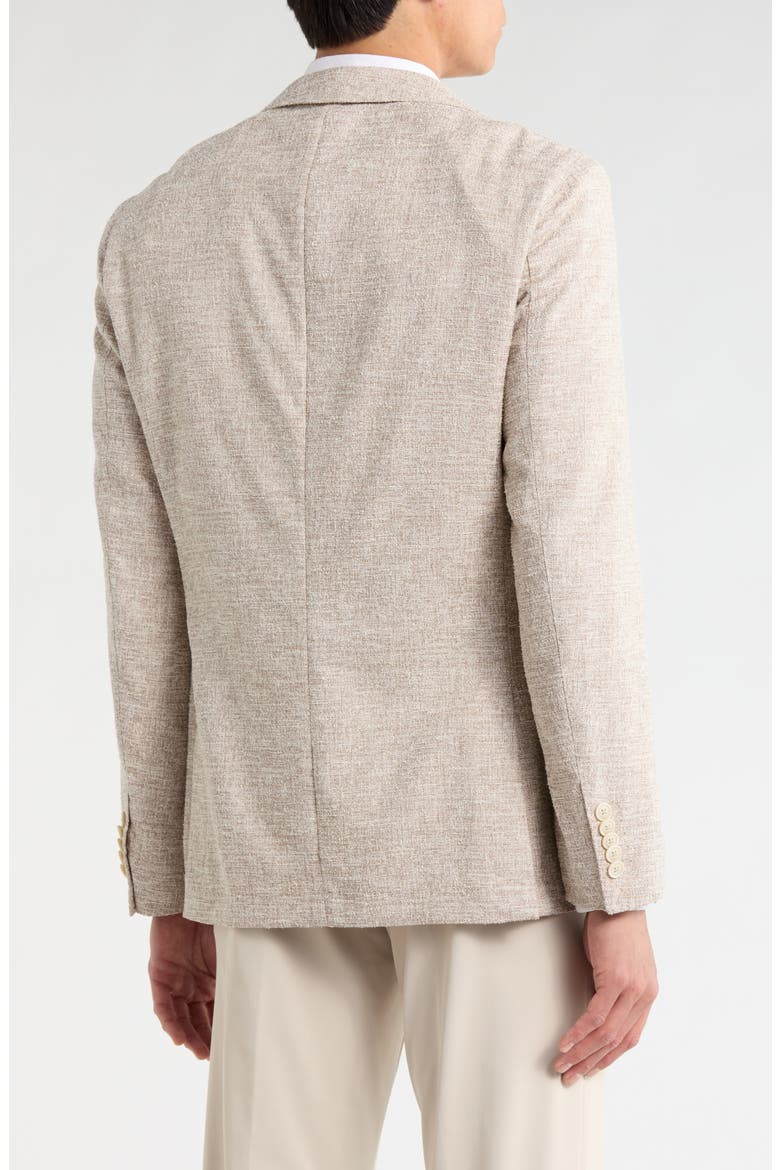 Wool Blend Seersucker Suit Jacket, Alternate, color, LIGHT BEIGE