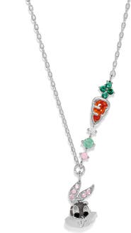 Girls Crew Looney Tunes Bugs Bunny Pendant Necklace