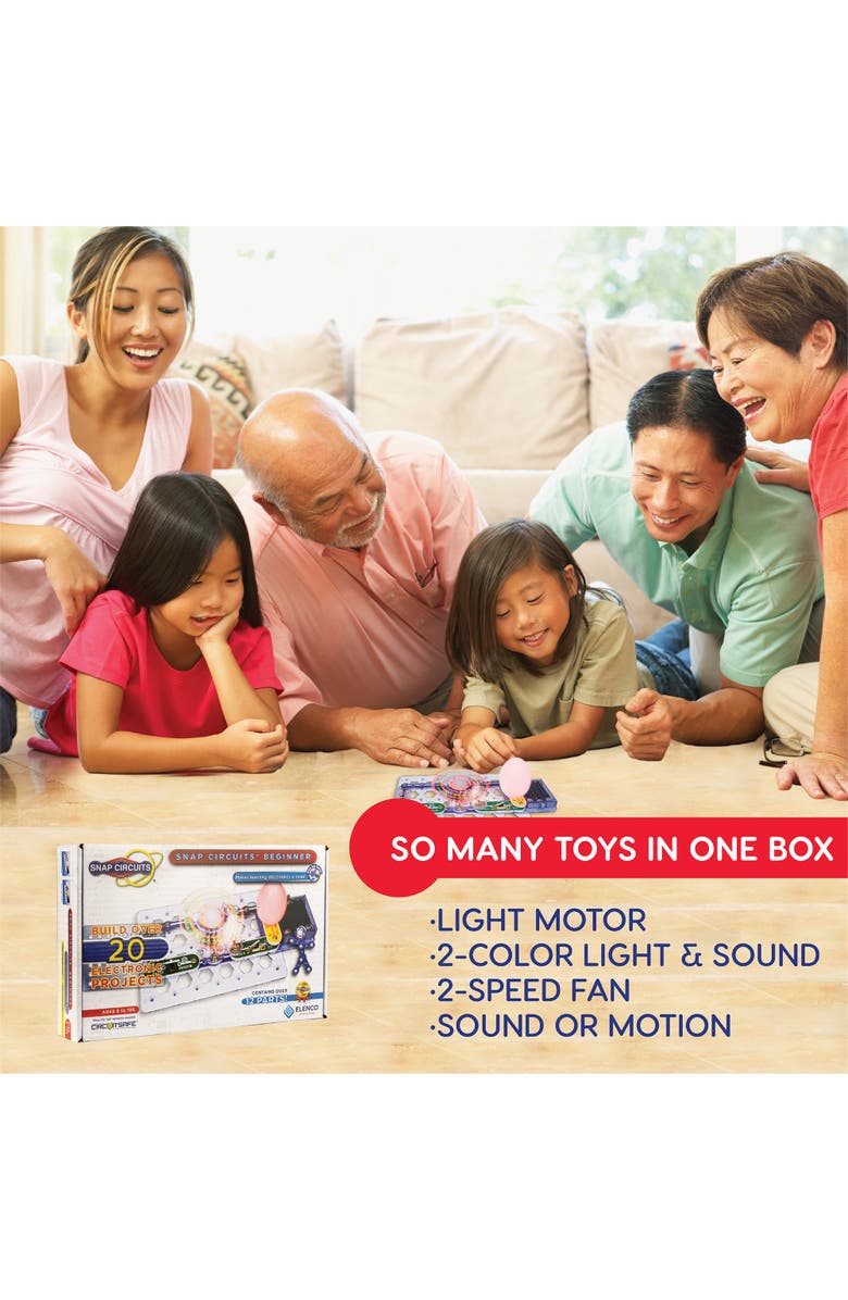 Snap Circuits Beginner Engineer STEM Kit, Alternate, color, Multicolored