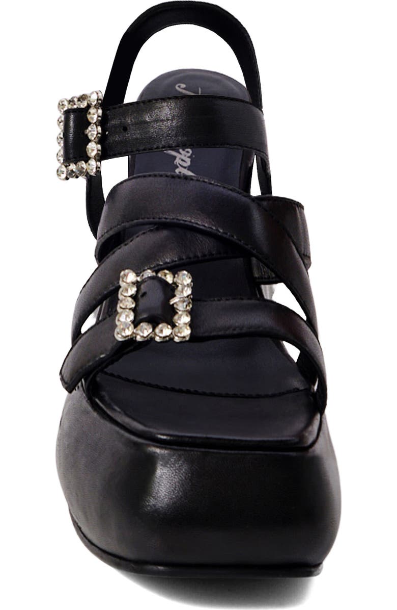 Free People Brooklyn Ankle Strap Platform Sandal, Alternate, color,