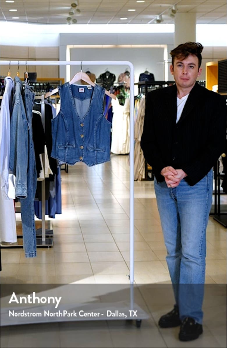 Jaylah Denim Vest, sales video thumbnail