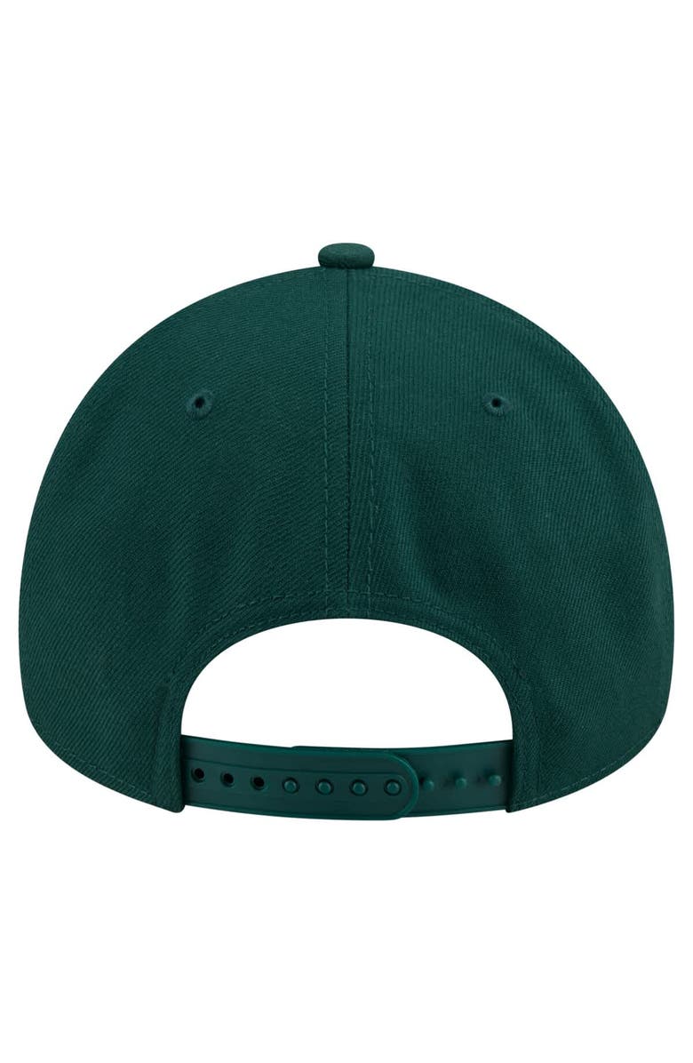 New Era Men's New Era Green Seattle Storm Core Logo A-Frame 9FORTY Adjustable Hat, Alternate, color, Green