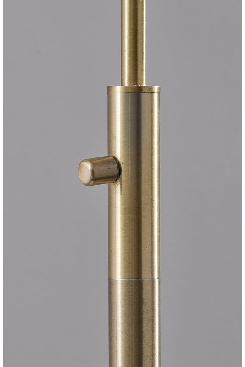 Starling LED Floor Lamp, Alternate, color, ANTIQUE BRASS