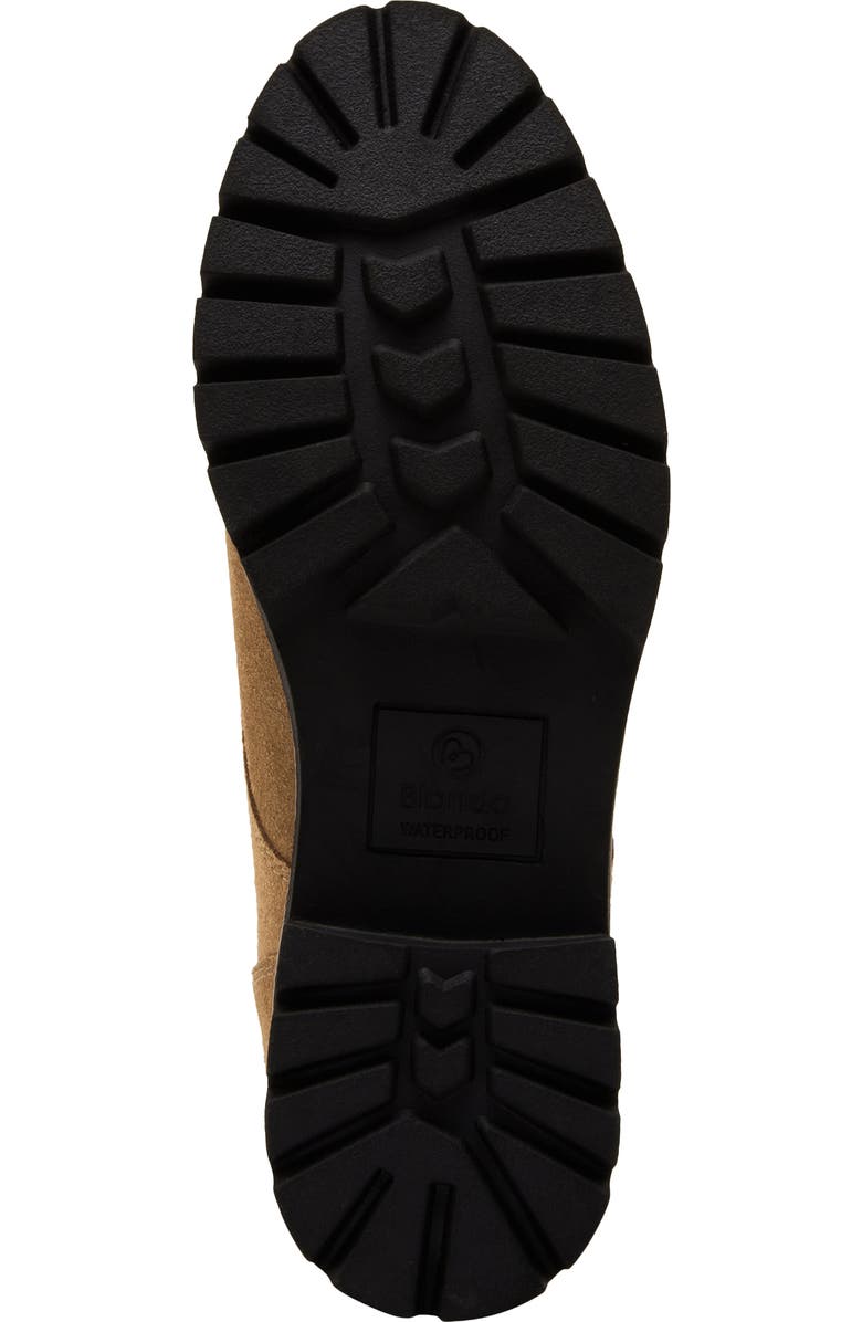 Blondo Demaria Waterproof Bootie, Alternate, color, Cognac Suede