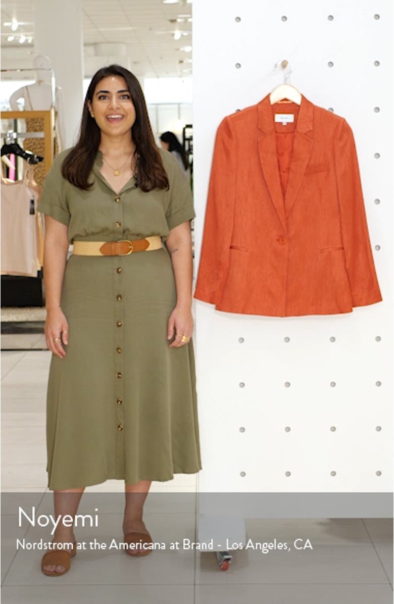 Ayla Textured Blazer, sales video thumbnail