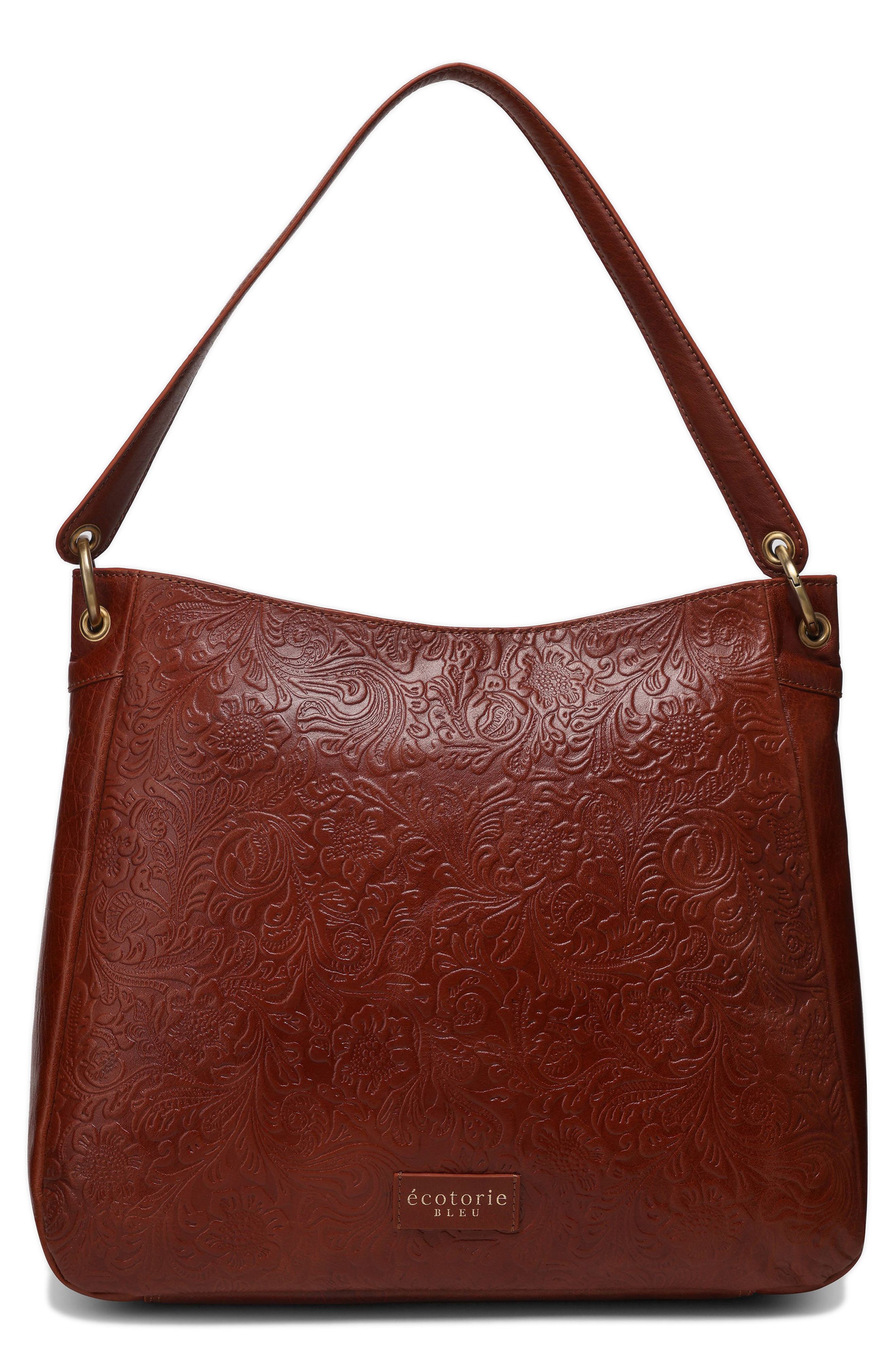 Écotorie Johnson Shoulder Bag, Main, color, Cognac