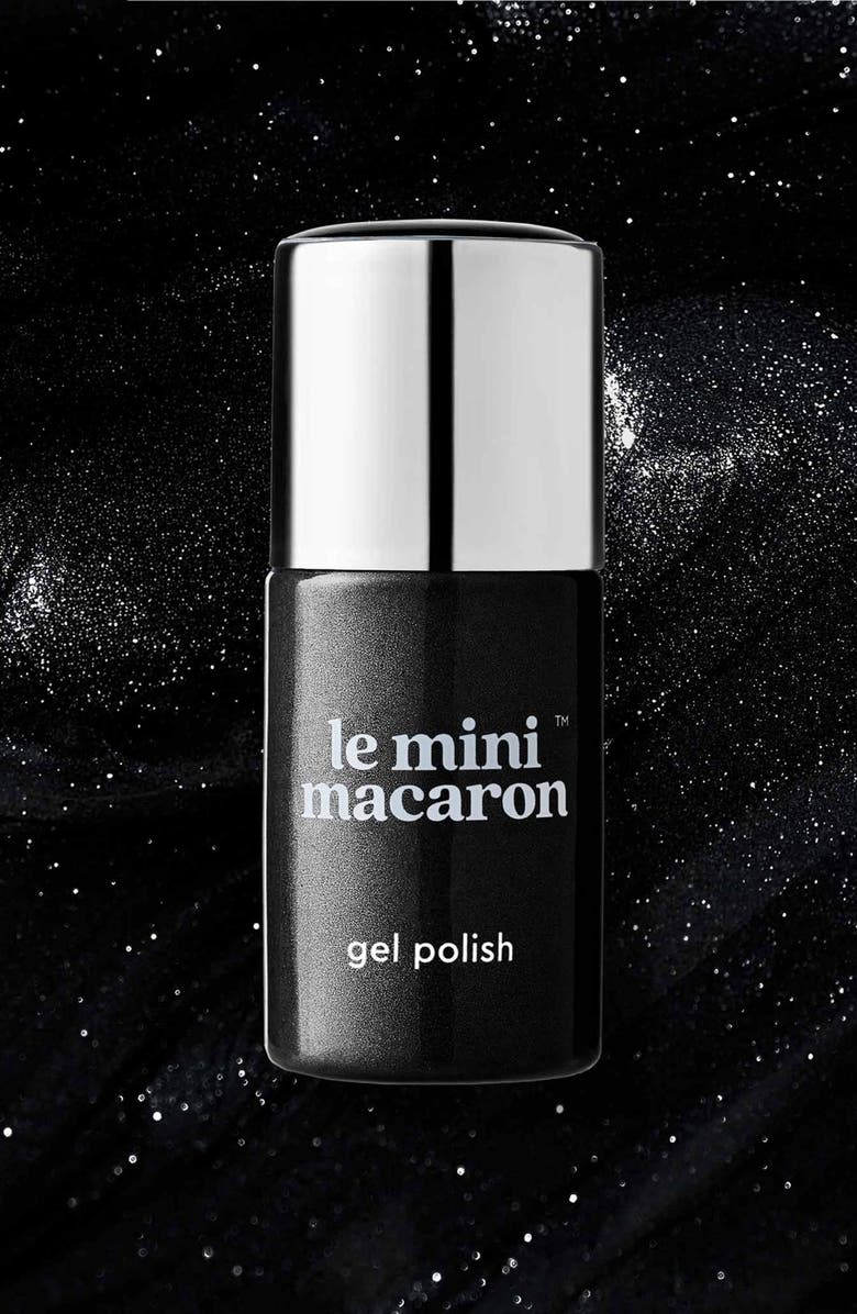 Le Mini Macaron Gel Nail Polish, Alternate, color, Magie Noire