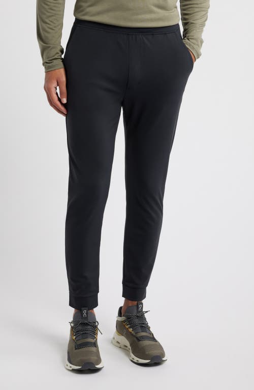 Free Fly High Mile Stretch Nylon Joggers In Black