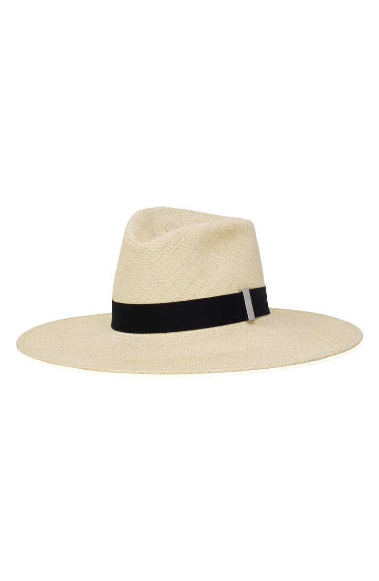 Gigi Burris Millinery Drake Straw Fedora, Alternate, color,