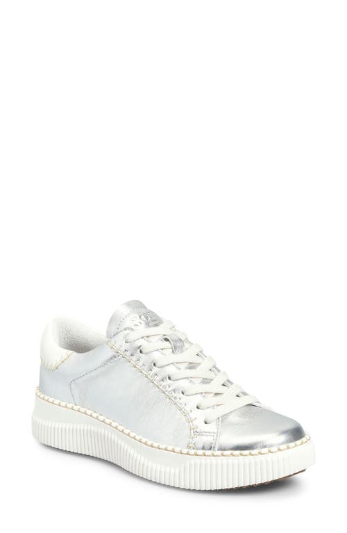 Söfft Frazier Sneaker In Silver/true White