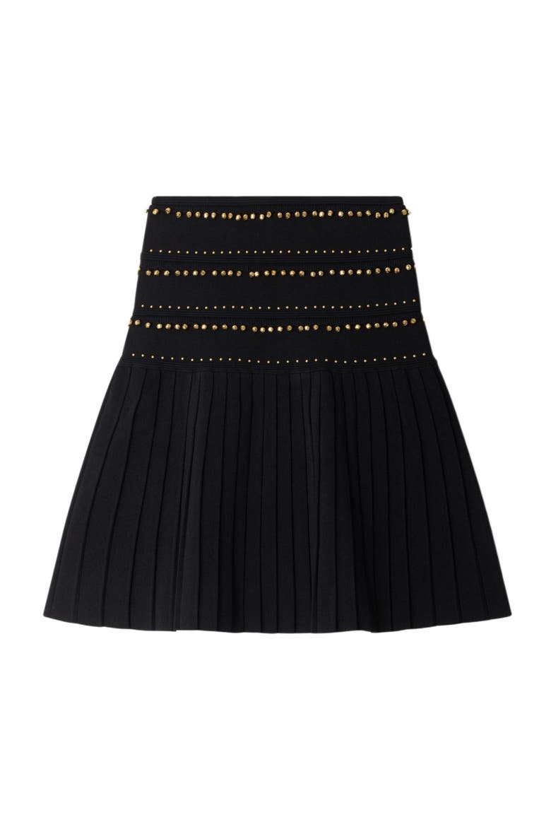 Short skirt with tassels, Alternate, color, Black