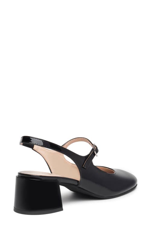 Nerogiardini Slingback Block Heel Pump In Black