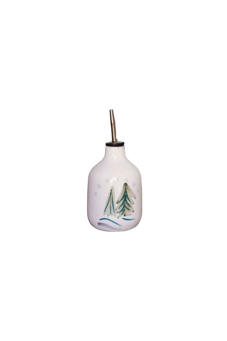 Cortina (Winter Trees) Oil Jar, Main, color, White