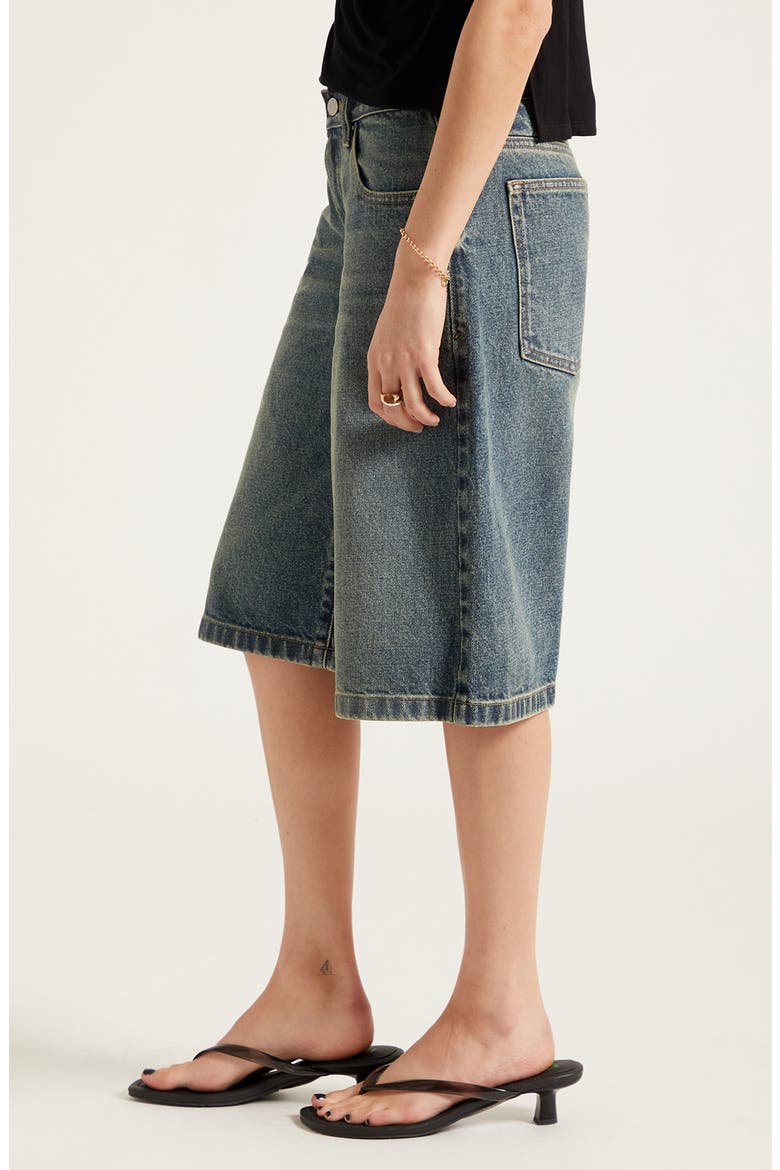 Peyton Extreme Jorts, Alternate, color, LIGHT INDIGO