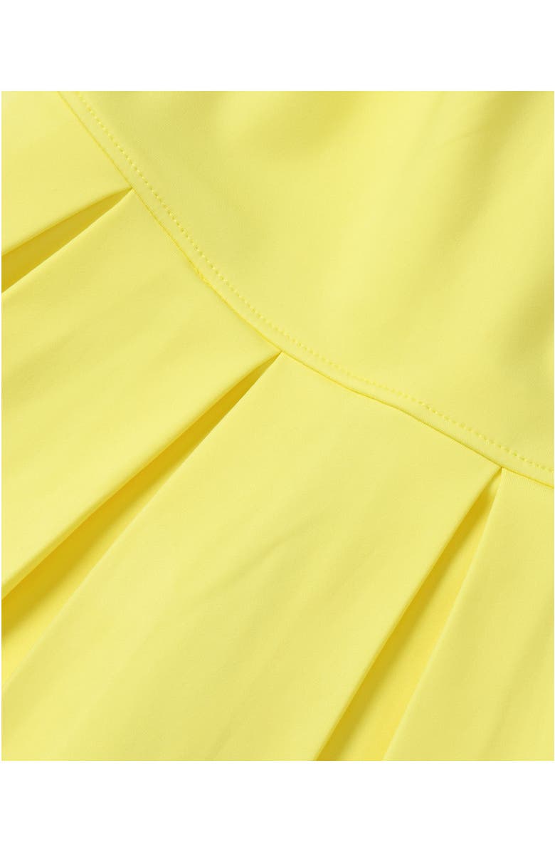 Lands' End Girls Plus Athletic Active Tank Top Dress, Alternate, color, Limelight