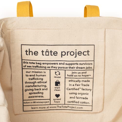 The Tote Project Free To Imagine | Tote In Yellow