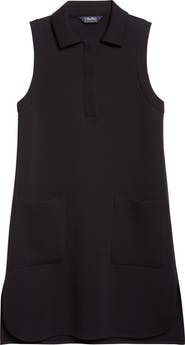 Max Mara Saggina Double Face Jersey Polo Dress