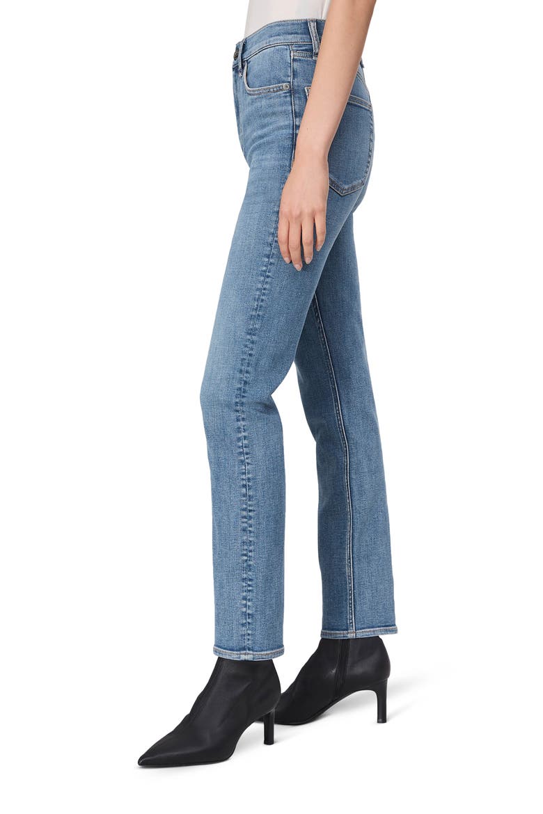 Flexi Wren High Waist Slim Straight Leg Jeans, Alternate, color, MACK
