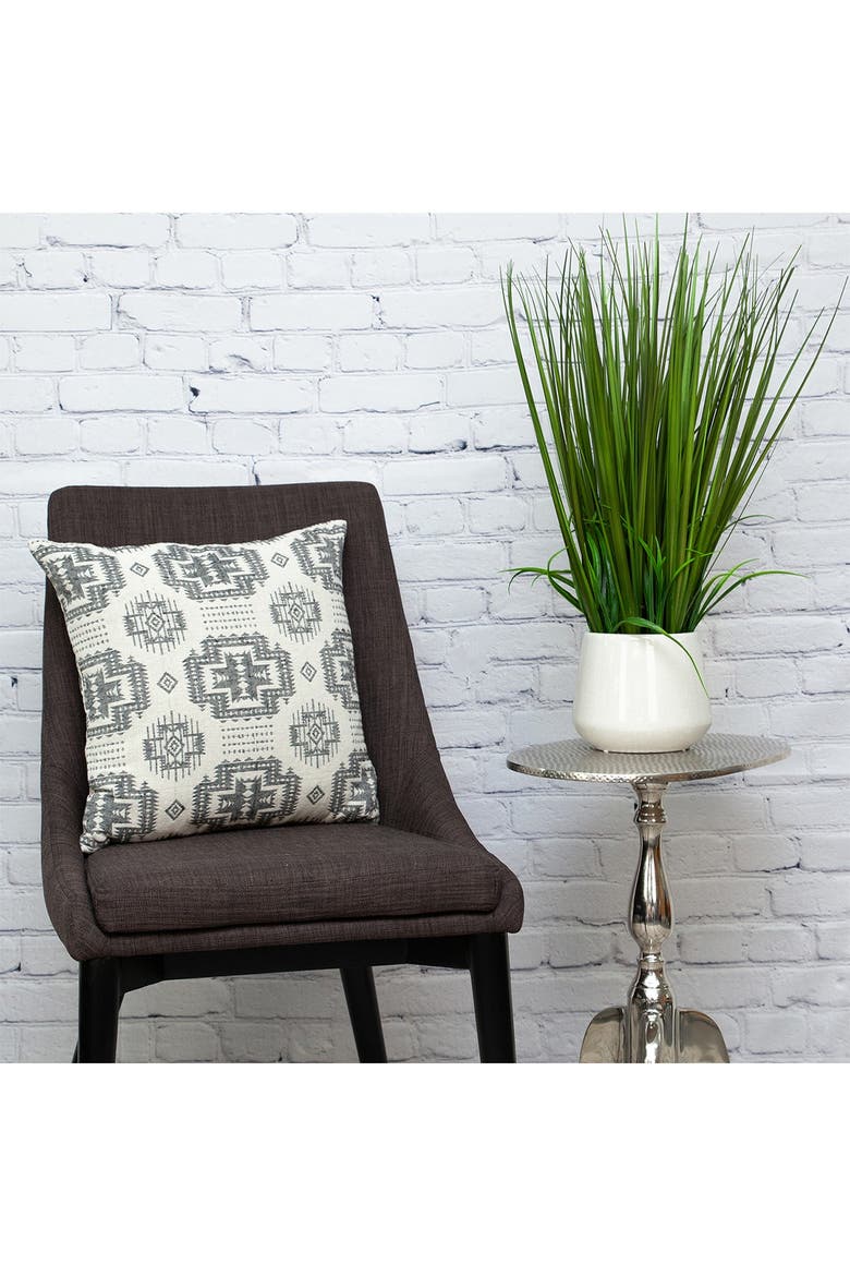 Sima Transitional Beige Throw Pillow, Alternate, color, BEIGE