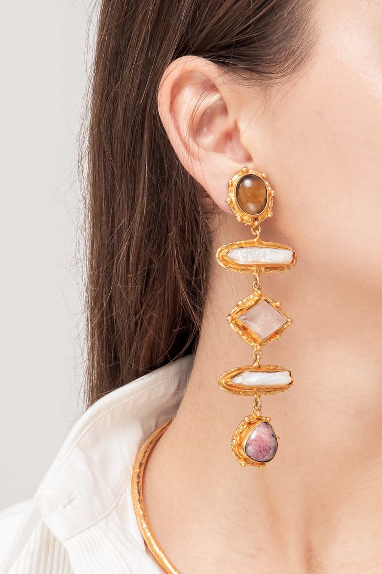 Theodora Earrings, Alternate, color, MULTI