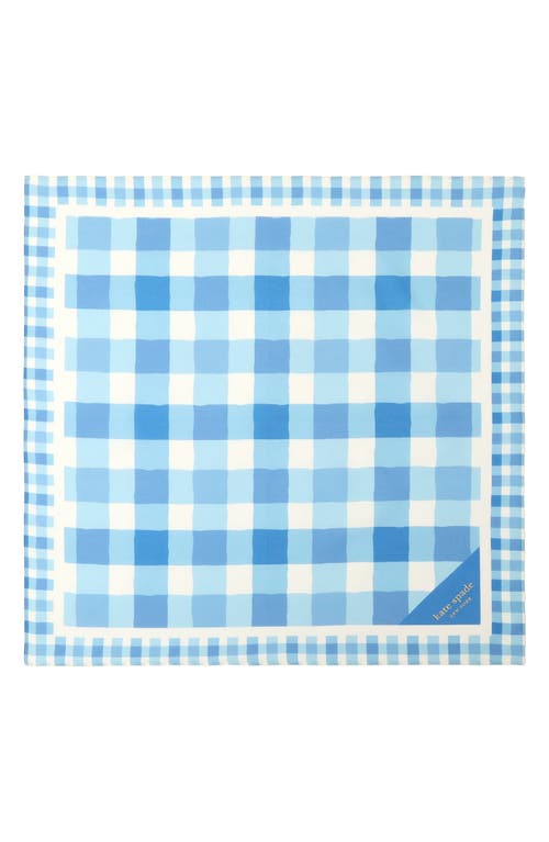 Kate Spade New York Beach Plaid Cotton & Silk Bandana
