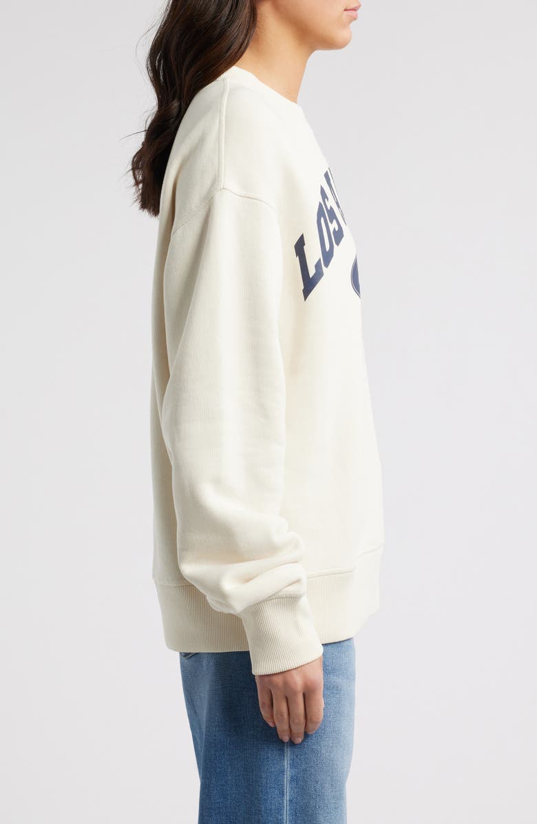 rag & bone Los Angeles Collegiate Graphic Sweatshirt, Alternate, color, 