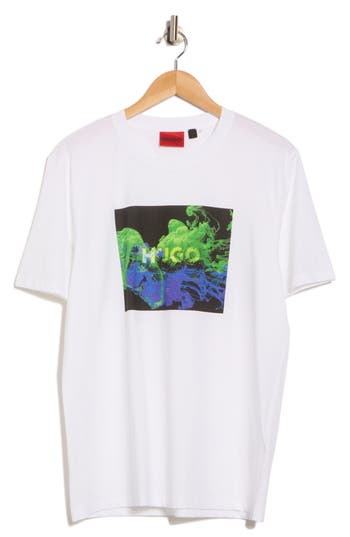 Hugo Boss Hugo Demonad Graphic T-shirt In White