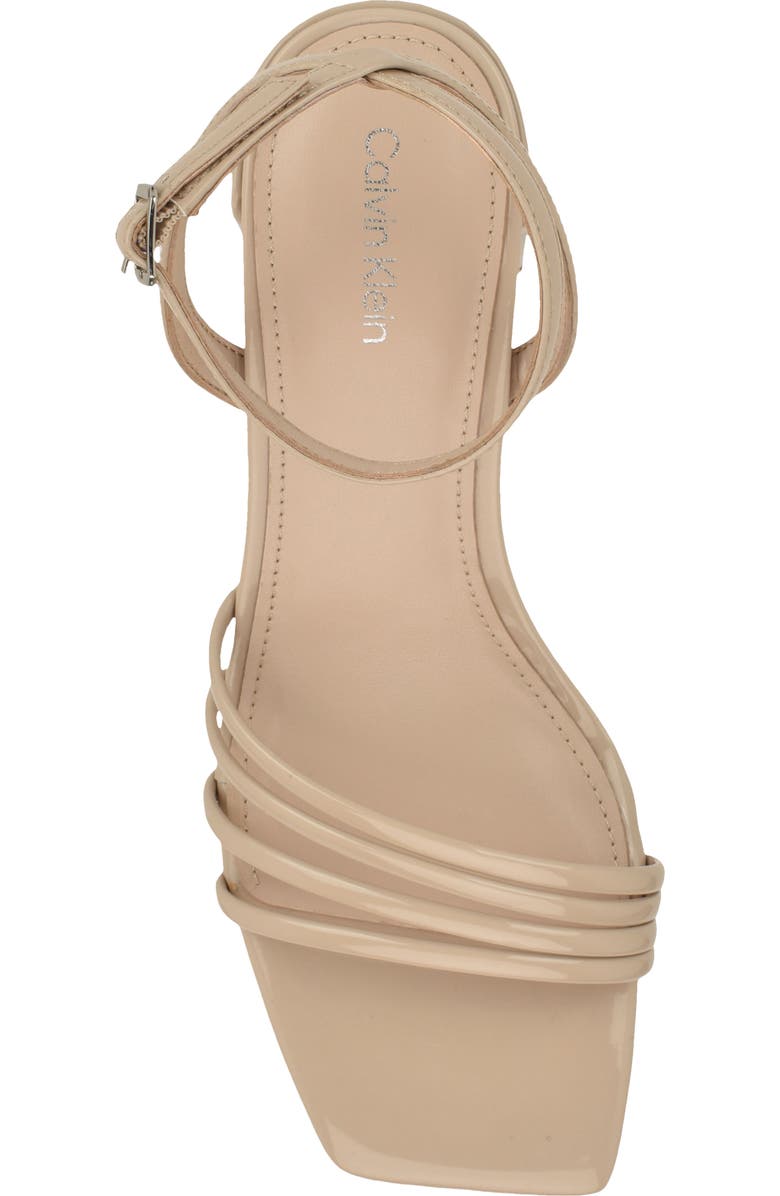 Calvin Klein Pazey 2 Ankle Strap Sandal, Alternate, color, Taupe