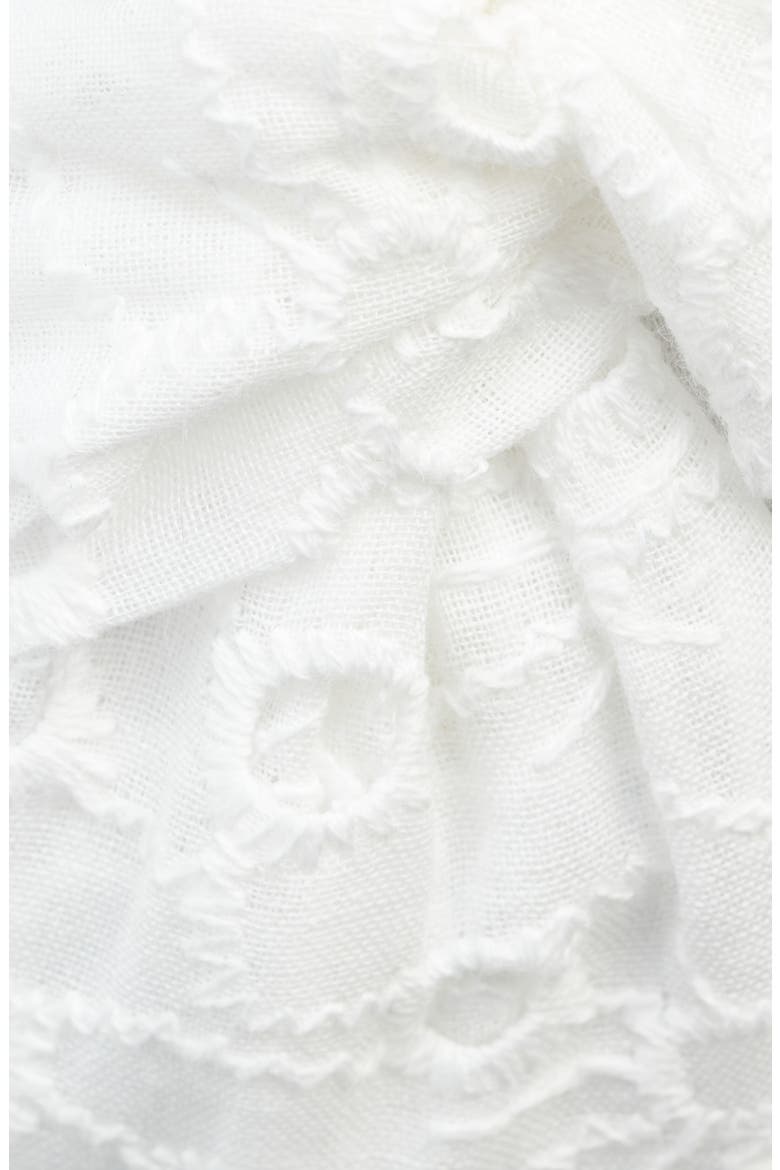 Knotted Eyelet Headband, Alternate, color, WHITE
