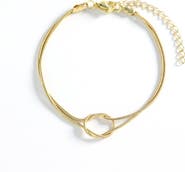 Mint & Lily Dainty Knot Bracelet