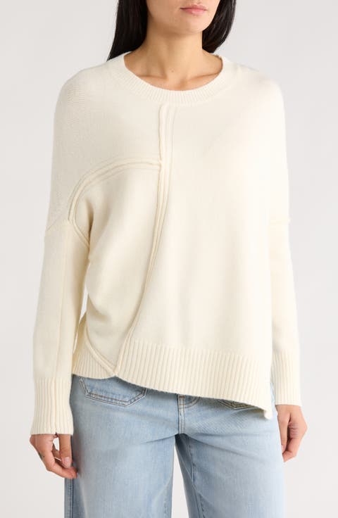 Dolores Asymmetric Hem Sweater